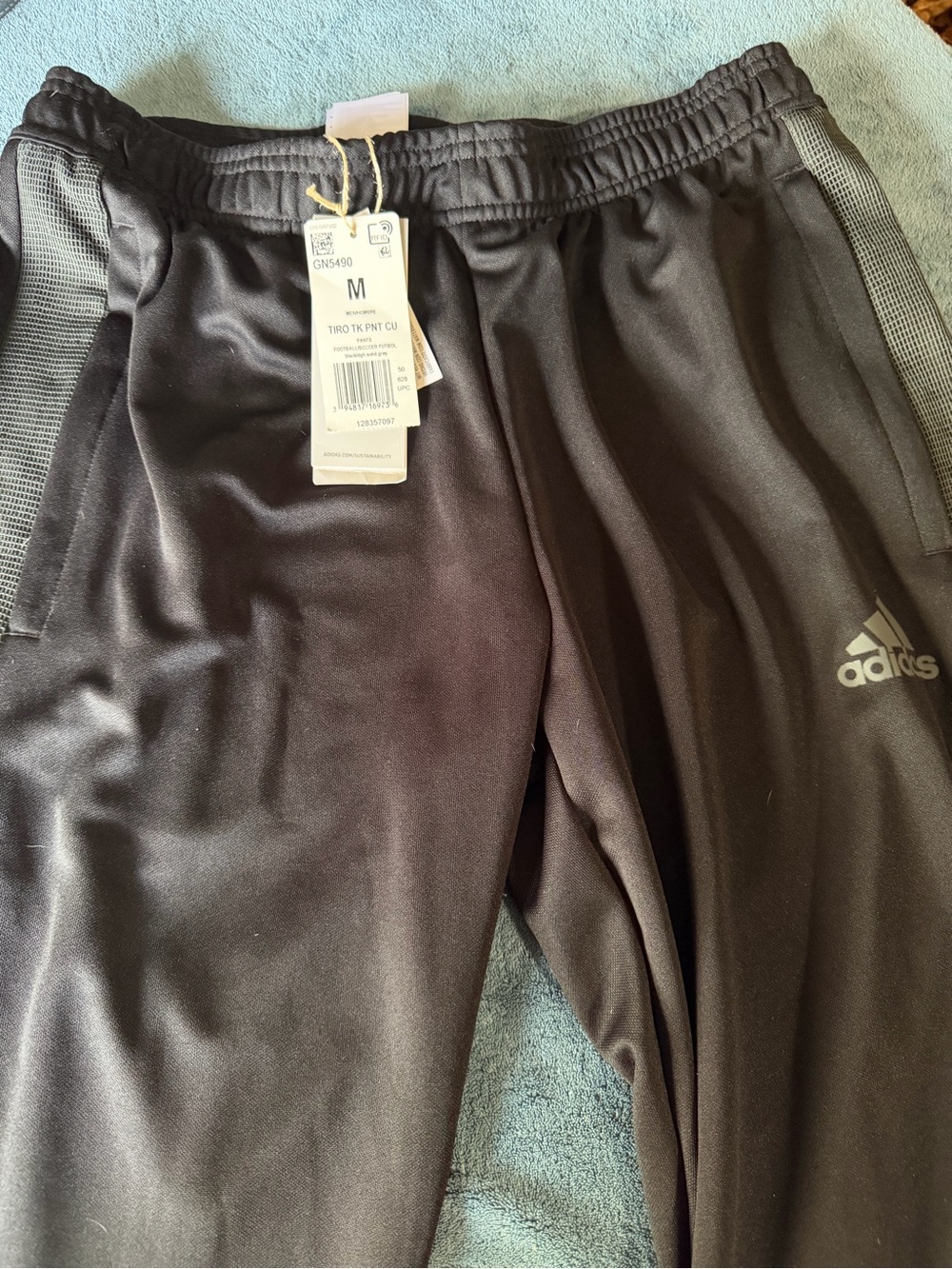 Adidas men’s Black Athletic Track Pants